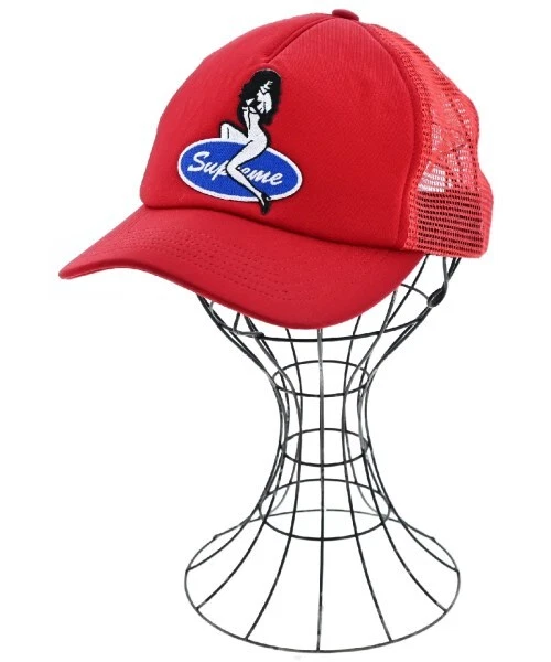 Casquette Supreme rouge 2200474623127