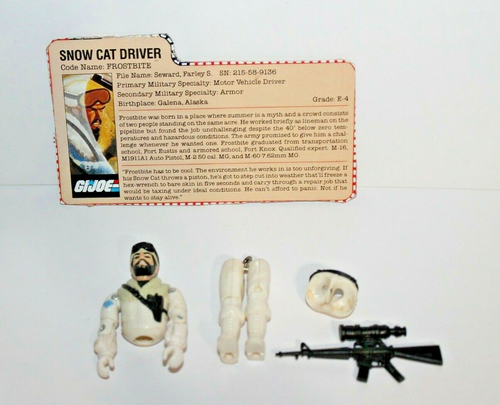 TIGER FORCE CAT LYNX GI JOE FROSBITE - HASBRO 1989 - Véhicule Vintage Boîte Ouverte