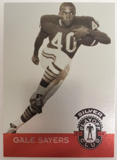 Gale Sayers - 1994 Playoff Chicago Bears Silver Playoff Club Insert Card
