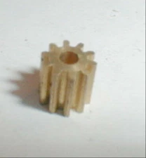 14 Tooth Brass Slot Car Pinion .091" Medium 48 Pitch Rannalli #2006 NOS