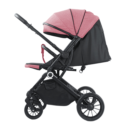 Portable Baby Pram Stroller Foldable Pram Bassinet Lightweight Travel Pushchair - Picture 33 of 36