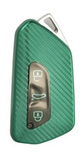 Key Fob Cover for VW GOLF 8, GTE, GTI,  Seat, Skoda, Cupra,  ID.3, ID.4 (GREEN)