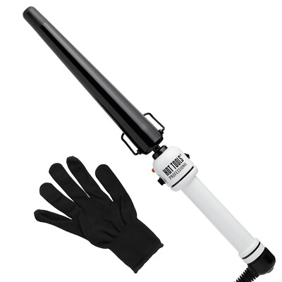 Hot Tools Pro Artist Nano Ceramic Tapered Curling Iron Extra Large HTBW1852XL