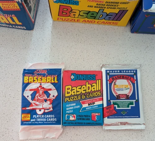 1989 - Upper Deck; Donruss; and Score 3 Pack - Possible Griffey Jr. Rookie