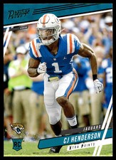 2020 Panini Prestige #222 CJ Henderson Xtra Points Green