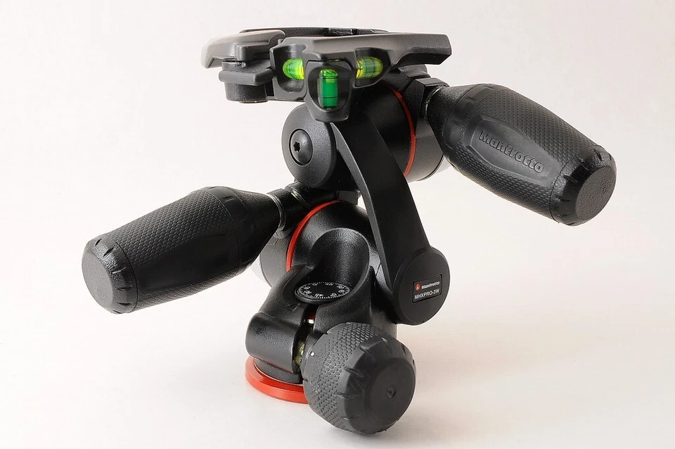 Manfrotto MHXPRO-3W XPRO 3-Way Pan Tilt Tripod Head TOP MINT From Japan - Image 3 of 4