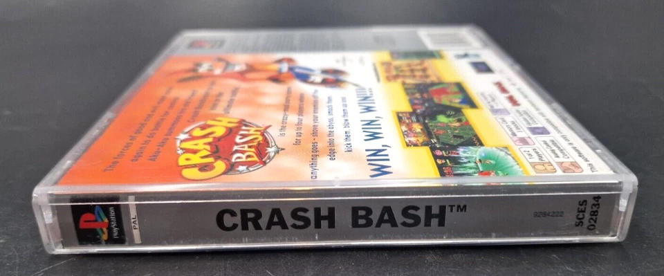 Crash Bash Platinum Sony Playstation 1 PS1 - Complet CIB - PAL - Très Bon Etat - Photo 4/4