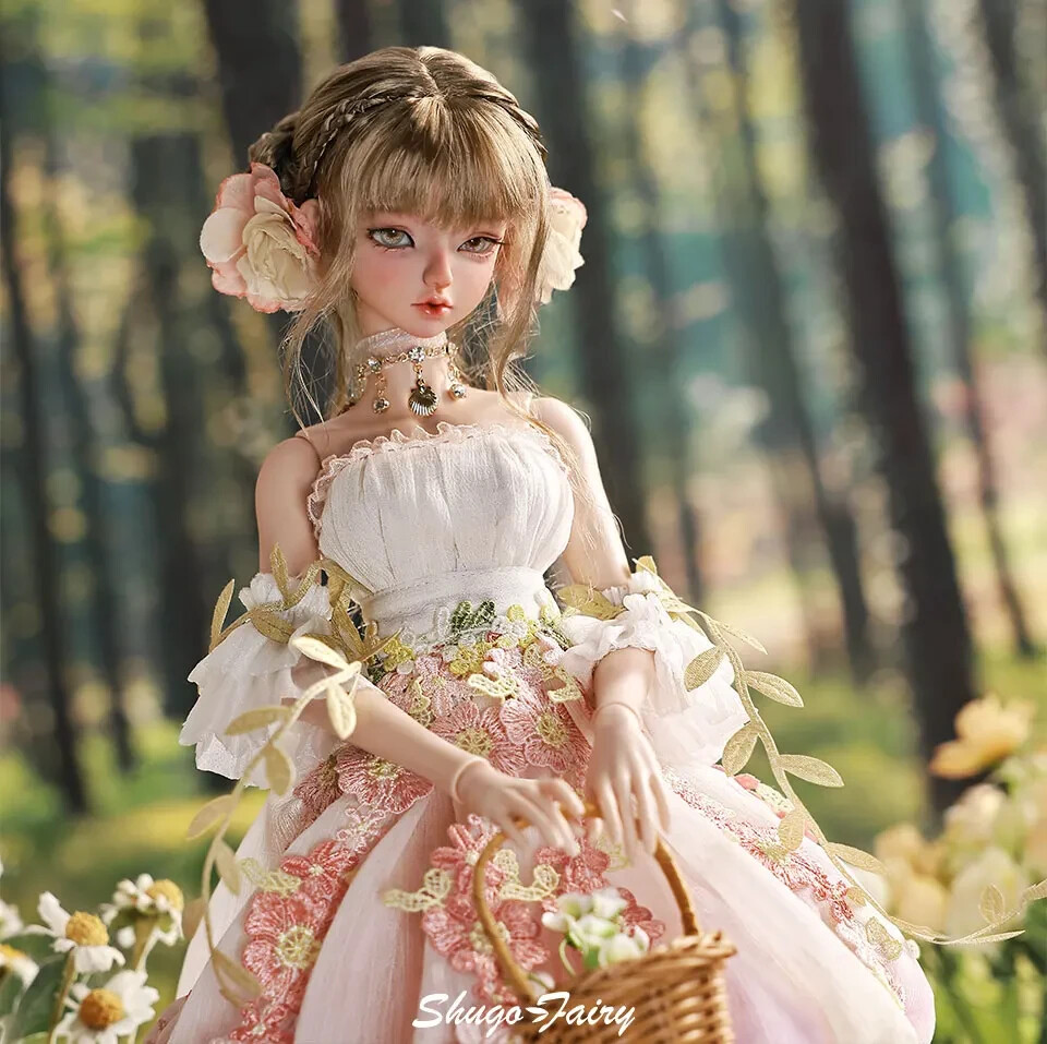 1/4 Handmade Resin BJD SD Ball Joint Dolls Women Girl Gift Sakina