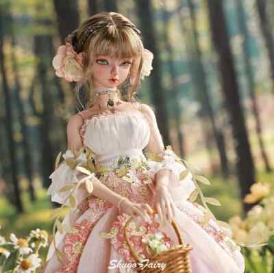 May 1/6 Scale BJD Doll - Full Set Winter Baker Girl, Resin Ball-Jointed Doll Toy For Collectors - View #3