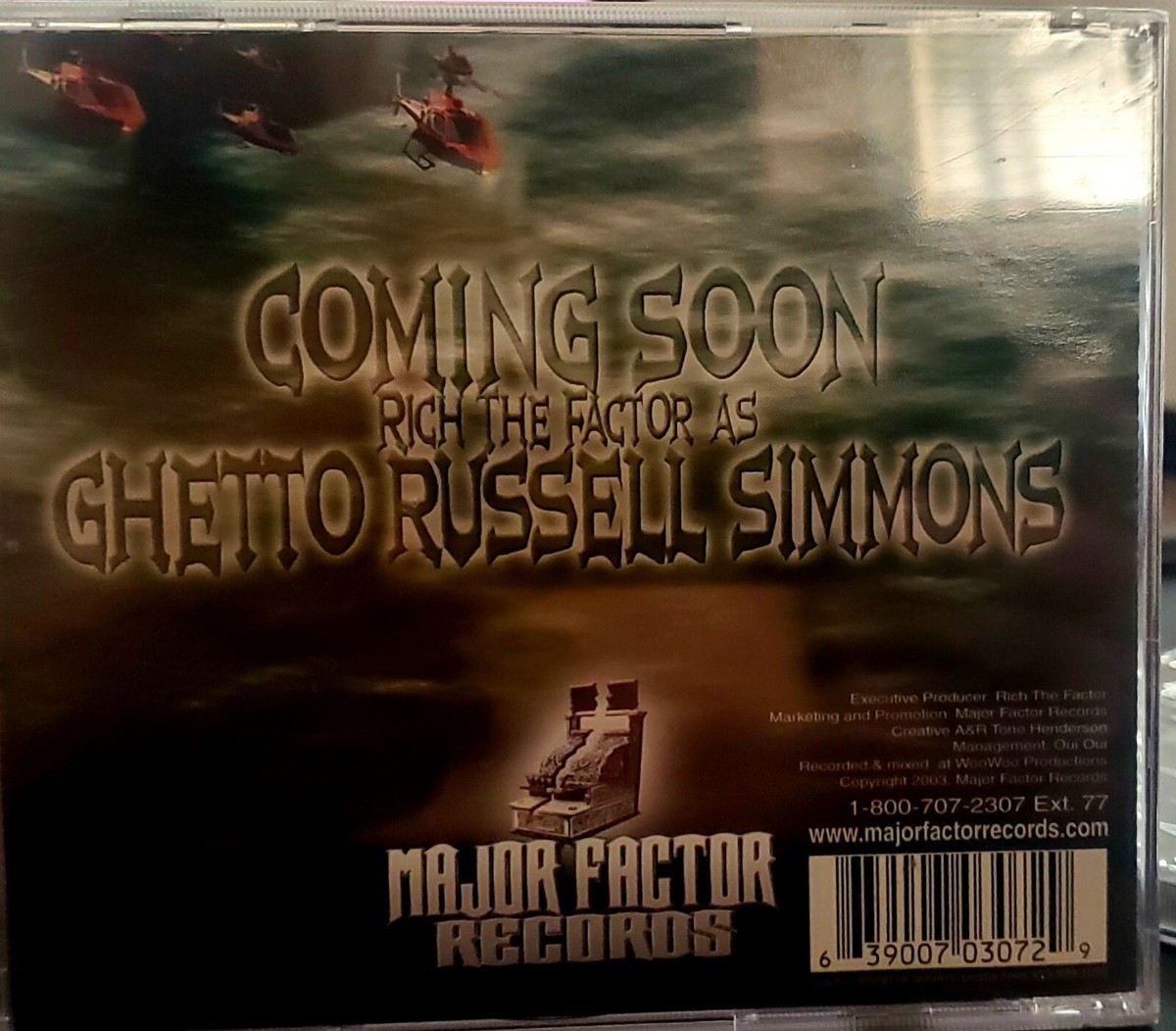 Rich The Factor & Rush Black Border Brothers Mix CD Vol. 1 Rare