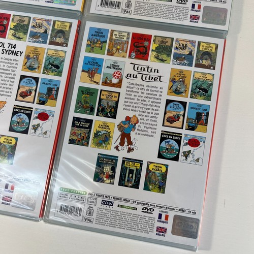 SEALED - TINTIN 2004 Coffret 6 DVD Hergé / Moulinsart French & English - Picture 4 of 8