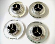 Set Of 4 New Maybach S Class V223 Forged Wheel Hub Covers A2234000600 Chrome