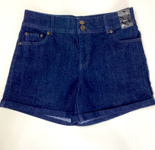 New York Company NWT Dark Wash Cuffed Short Size 6 Women's