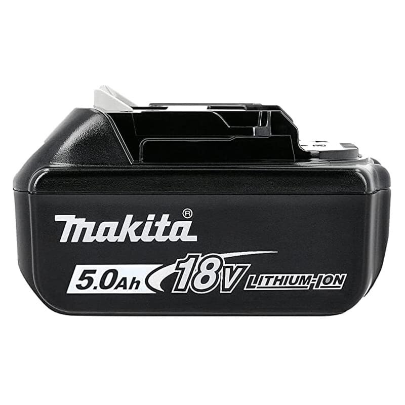 Batterie 18V 5Ah pour outillage Makita BL1850B pack de deux avec indicateur LED