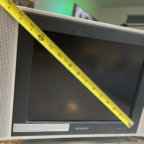 Vintage Sharp LC-13SH6U 13" LCD Display Television. VTG Retro Gaming TV ⭐️ - Picture 8 of 8