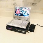 Polaroid Pdm-0817 Portable 8" Dvd Player Bundle w/ Docking Station And Adapter