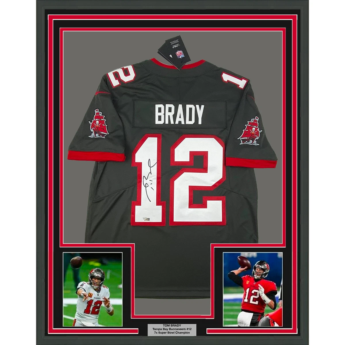 signed tom brady tampa bay jersey