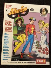 Alter Ego Magazine #4, 2000 Hawkman, Flash, Joe Kubert, Moebius, C. Infantino.