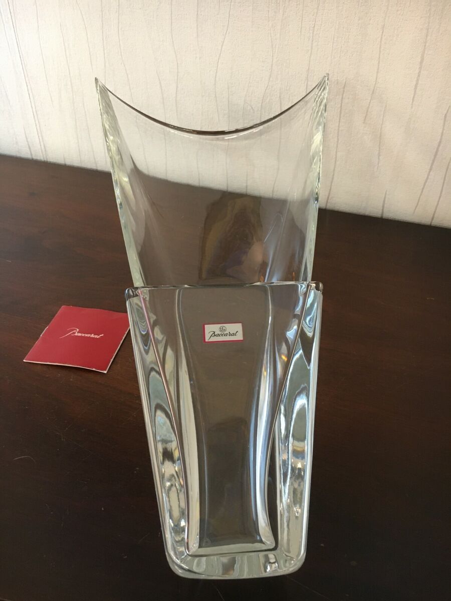 Baccarat DIVAクリスタル花瓶 Crystal Diva Vase from Baccarat L: 50 cm | eBay