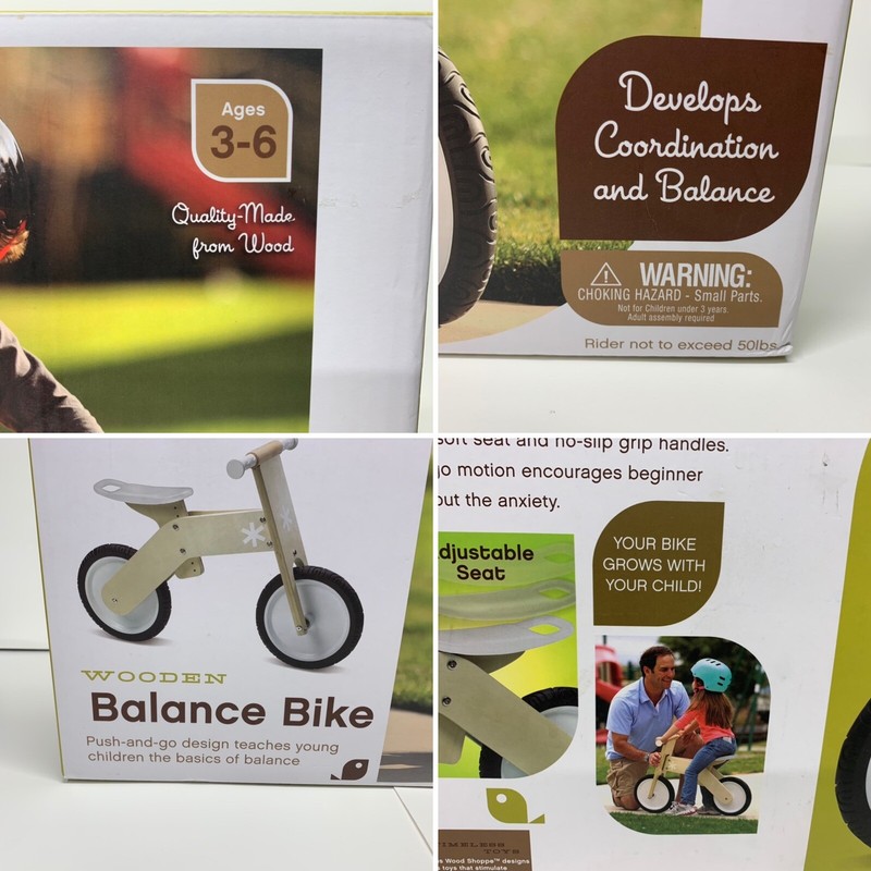 treehaus wooden balance bike