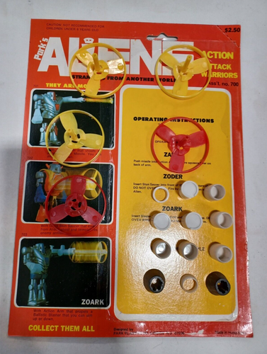 Vintage Park's Aliens Zoark Action Figure with Accessories & Card Back - Picture 4 of 5