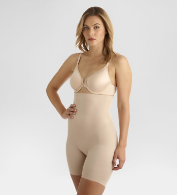 Women's SlimShaper by Miracle Brands Tailored Back High Waist Thigh Slimmer  S