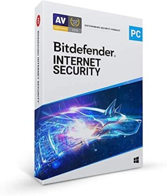 Bitdefender Internet Security 2024/2025, 3 Geräte - 1 Jahr, Download