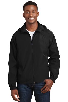 JST73 Sport-Tek Hooded Raglan Jacket | eBay