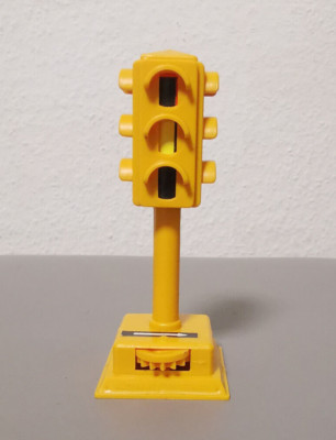 Verkehrsampel von Gama Kunststoff Lampe Manuel Vintage Western Germany