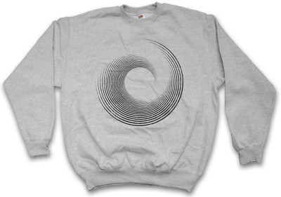 HYPNO CIRCLE II PULLOVER SWEATSHIRT Labyrinth Mystic Hypnotic Esoterik Spiral