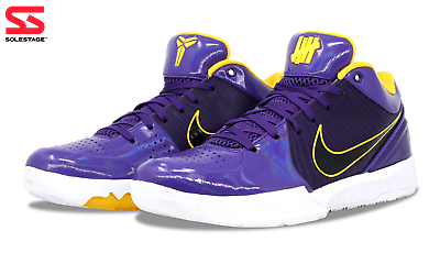 Nike Zoom Kobe 4 Protro x Undefeated Los Angeles Lakers (CQ3869-500) Size  9-10