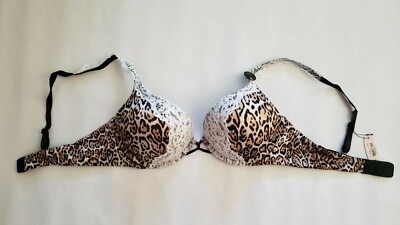 Victoria's Secret Bombshellブラジャー Victorias Secret 36D Bra Black Bombshell Plunge Padded