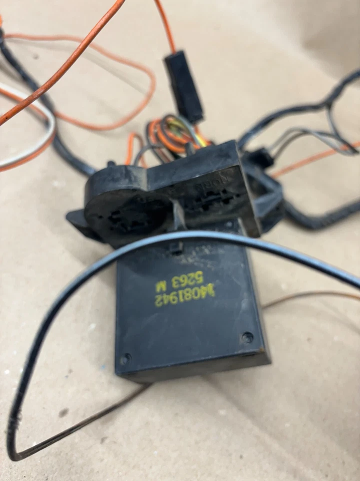 1985 1986 年雪佛兰 GMC C20 DASHBOARD BULKHEAD 线束 85 86 87 K10 — 第 4/4 张图片