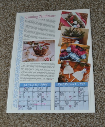 Lot of 3 crafting traditions magazine Sept/Oct, Nov/Dec. & July/Aug. 1995 - Picture 3 of 7
