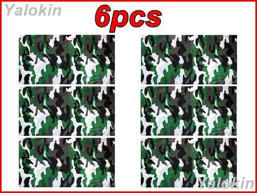 6pz Sciarpe Mimetiche MDGW Confezione Famiglia Stampa Elastica Ghetta Balaclava Bandana N75 - Foto 1 di 8