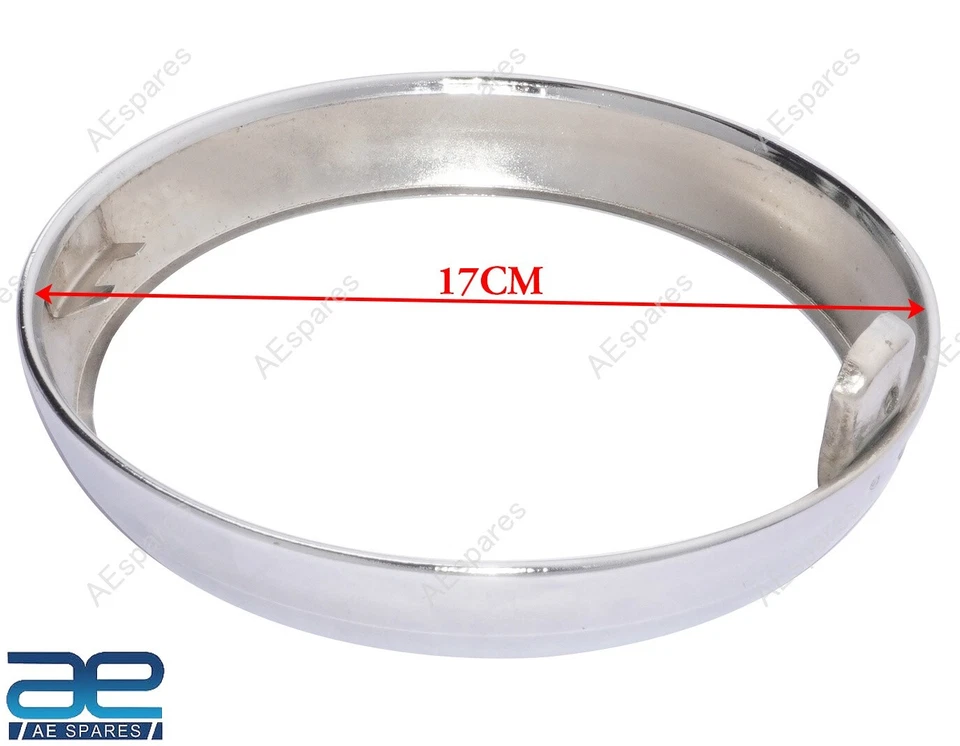 FOR YAMAHA RD350 RD250 HEADLIGHT CHROME RIM ECs - Image 2 of 4