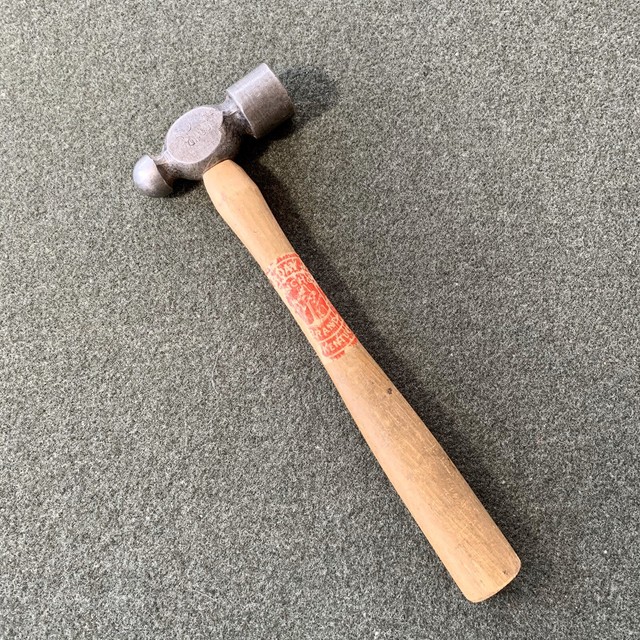 Vintage Bond Ball Peen Hammer Anchor Brand Handle 10oz Kentucky eBay