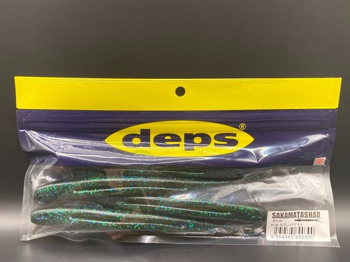 deps Sakamata Shad  4 5 6 7 8inch Soft Plastic Jerkbait Hover choose color Japan - Picture 147 of 178