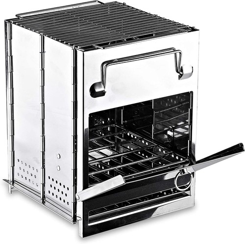 Portable Camping Cooking BBQ Grill Stove Picnic Backpacking Outdoor Equipment - Picture 3 of 16