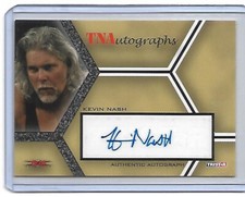 KEVIN NASH DIESEL BIG SEXY NWO 2008 Tristar TNA Auto SP Card Autograph WWE HOF