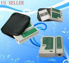 Network Cable Tester LAN RJ45 RJ11 Cat5e Cat6 Ethernet Wire Line Test ToolS Kit