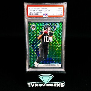 LAVISKA SHENAULT JR. 2020 MOSAIC GREEN MOSAIC #217 PSA 9 JAGUARS  🔥