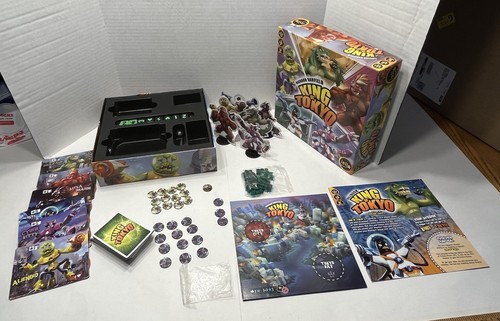 IELLO Richard Garfield’s King of Tokyo Juego de Mesa Completo Edades 8+, 2-6 Jugadores - Imagen 3 de 13