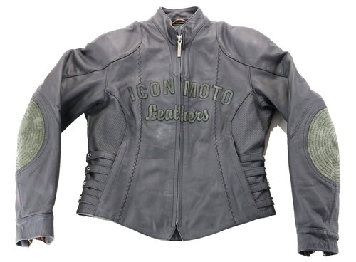Icon Hooligan 2 Glam Motorcycle Field Armor Jacket XS | eBay