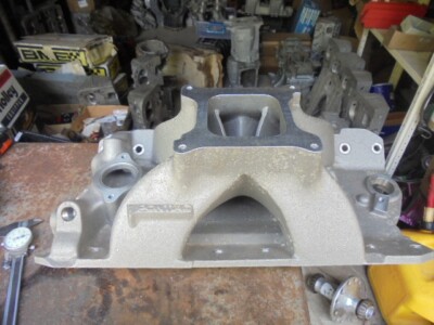 Aluminum Intake PONTIAC 10093389 NOS IMCAIHRA NHRA NASCAR WISSOTA GTO LeMans UMP