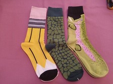 3-Pack Women's Girl's Novelty Socks New WO Tags-Assorted Themes-Fast Shipping