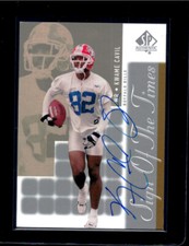 2000 SP Authentic  #  KC  Kwame Cavil  CFL NFL RC WR   Auto   Buffalo Bills