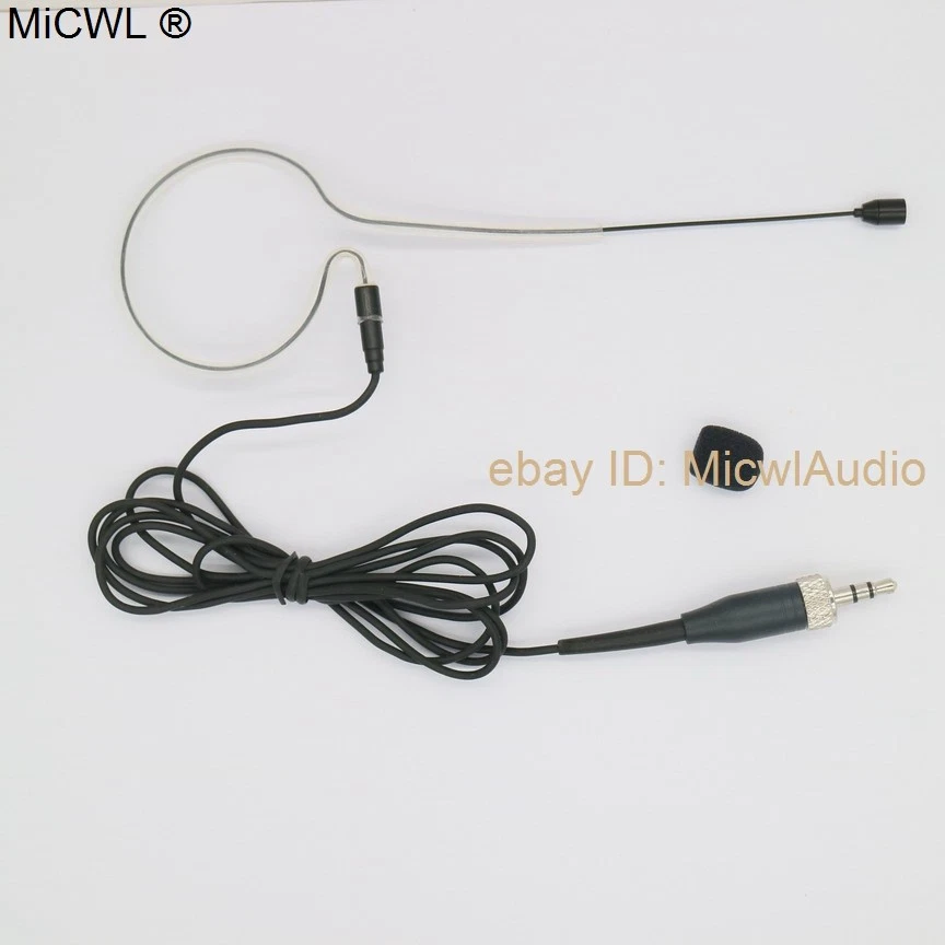 Wireless Headset HeadMic Microphone for Sennheiser G1 G2 G3 G4 3.5mm Lock Mics - Image 2 of 4