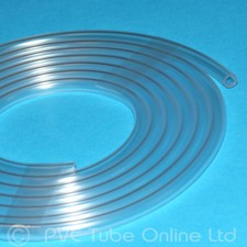 6mm ID Clear Plastic Hose PVC Tube Hobby Grade Flexible Pipe