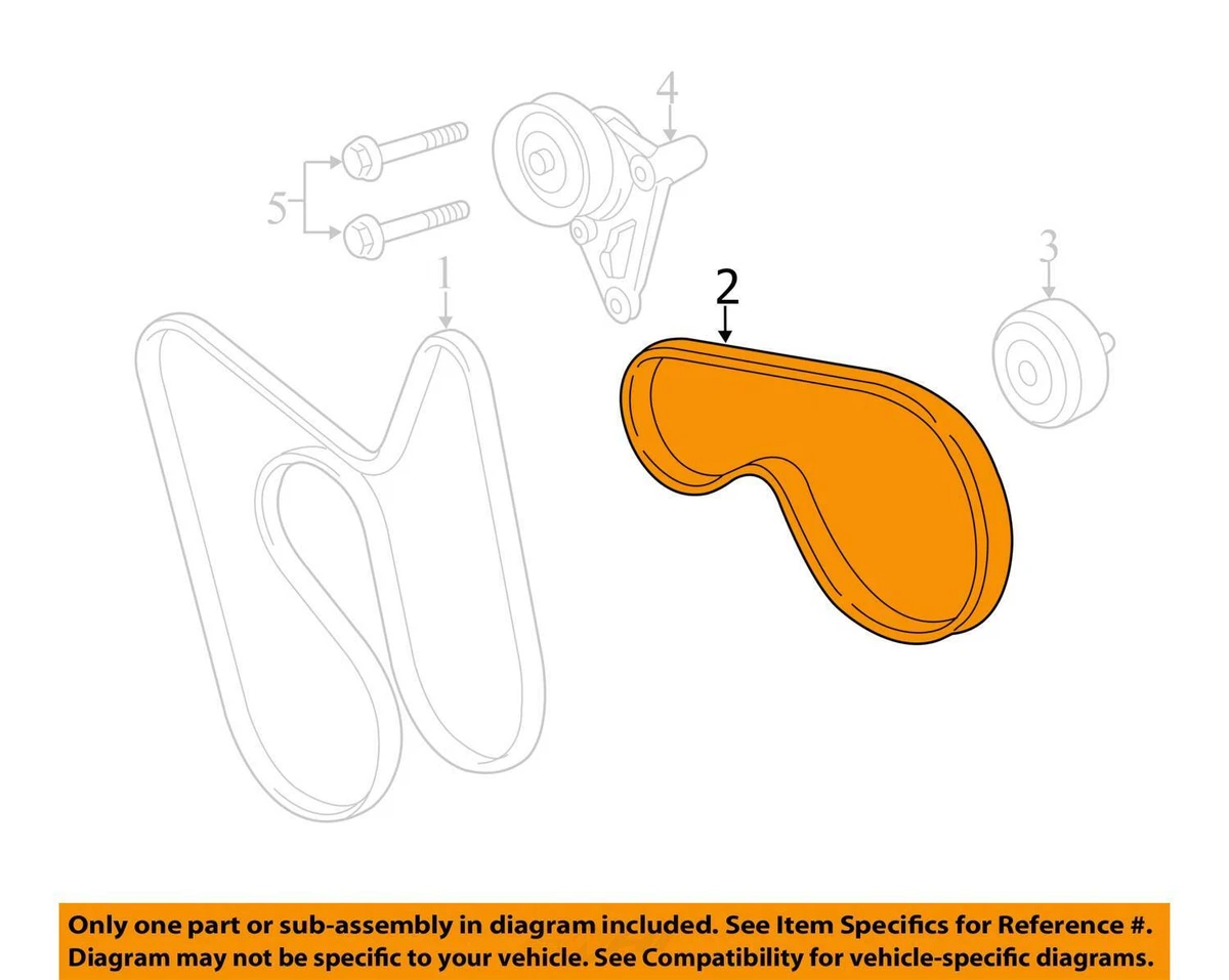 GM OEM-A/C AC Serpentine Belt 19210691 | eBay
